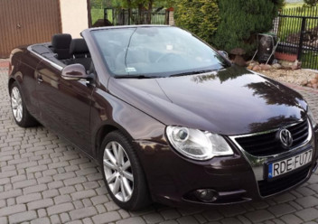 Szyba trójkątna przednia prawa Volkswagen Eos